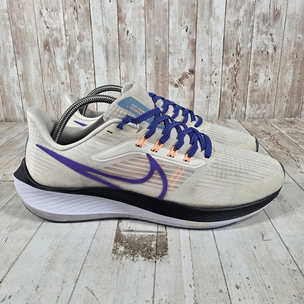 Nike Air‎ Zoom Pegasus 38 Womens Running Shoes Grey Purple DH4072-006 Size 10